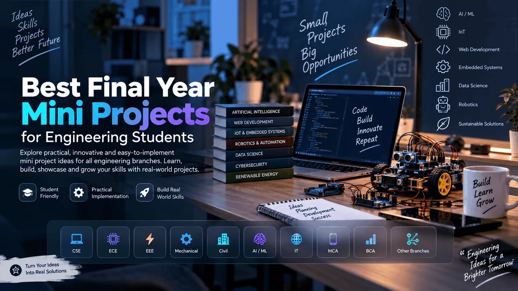 Best Final Year Mini Projects for Engineering Students