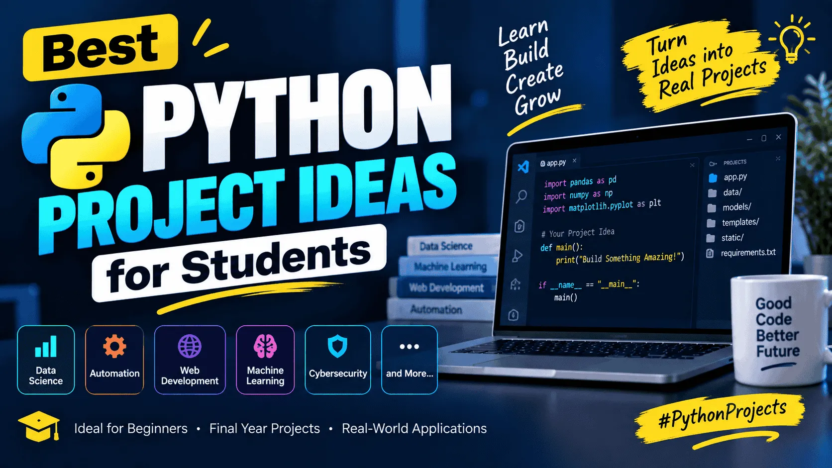 Best Python Project Ideas for Students